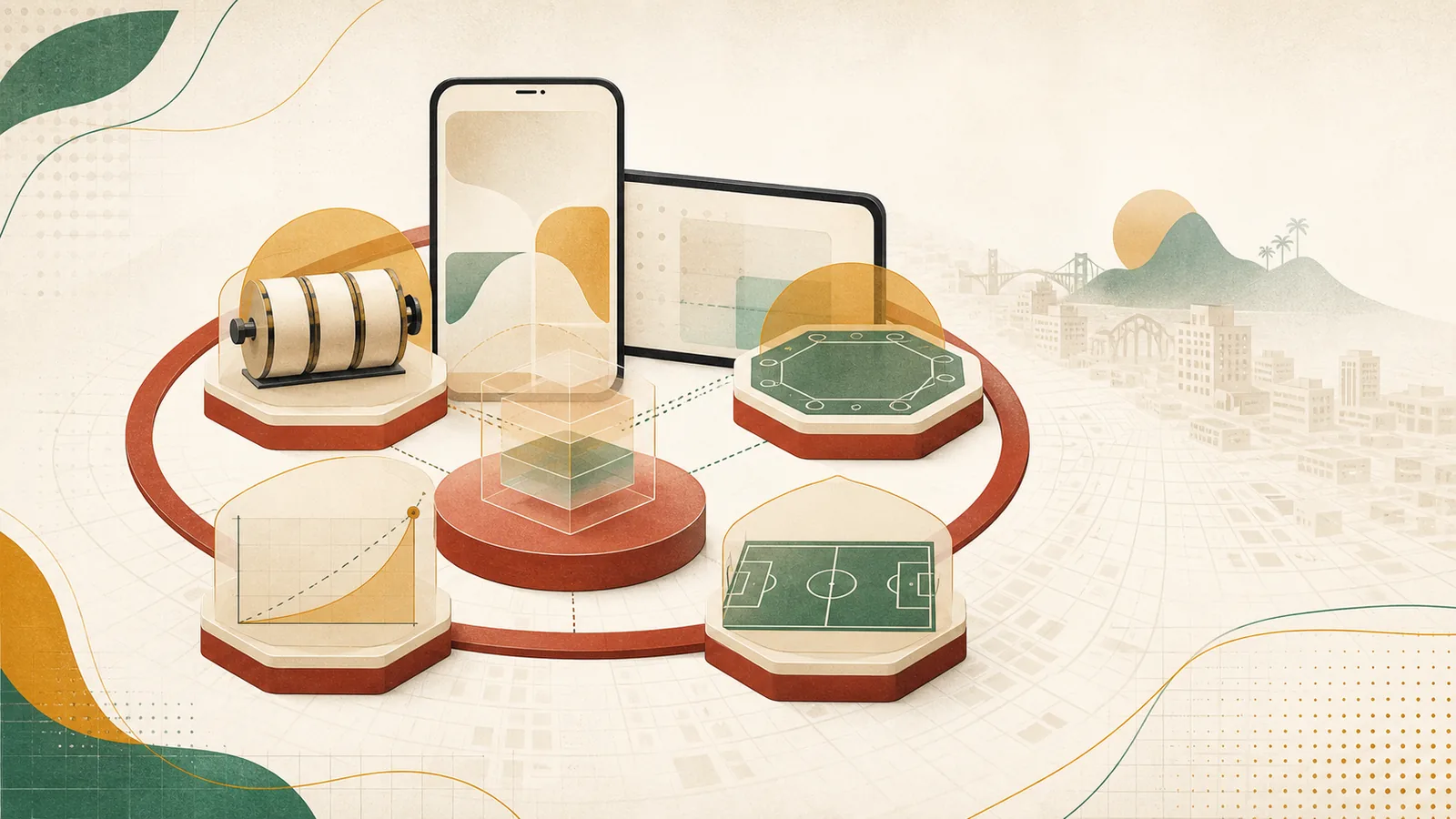 Ecossistema digital de jogos e navegação móvel da 79m